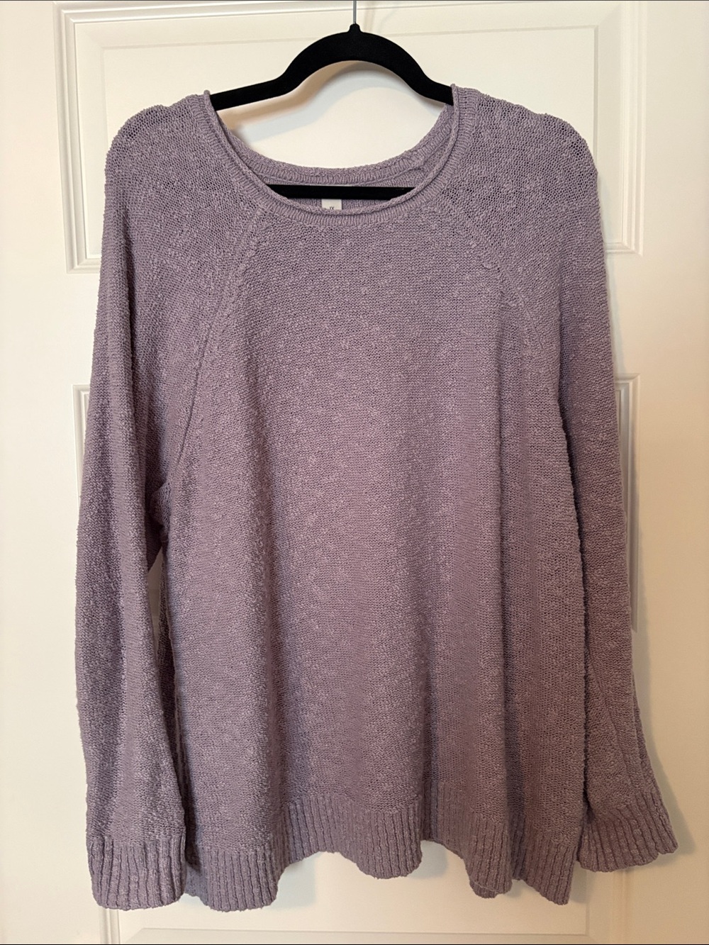 L.L. Bean Lavender Scoop Neck Women's Sweater